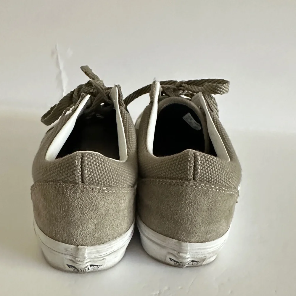 Vans Men's Taupe Canvas Sneakers Like New